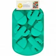 Wilton | 6 cavity cactus silicone mould | cactus party supplies NZ