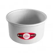 Fat Daddio's | round cake tin solid bottom 7" x 4" | baking party supplies