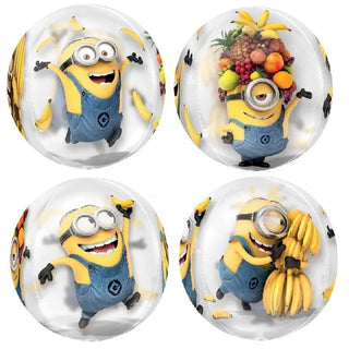 Anagram | Despicable Me Minions Banana Orbz Balloon | Minion Party Theme & Supplies
