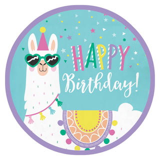Llama Party Edible Cake Image | Llama Party Theme & Supplies