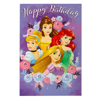 Disney Princess Birthday Card | Princess Party Supplies NZ