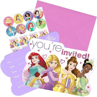Disney Princess Invitations | Disney Princess Party Supplies