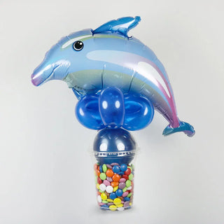 Dolphin Balloon Candy Cup | Under the Sea Party Supplies