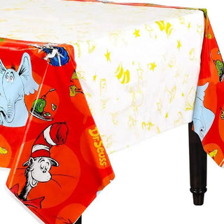 Dr Seuss Table Cover | Dr Seuss Party Supplies