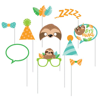 Creative Converting | Sloth Party Photo Props | Sloth Party Theme & Supplies