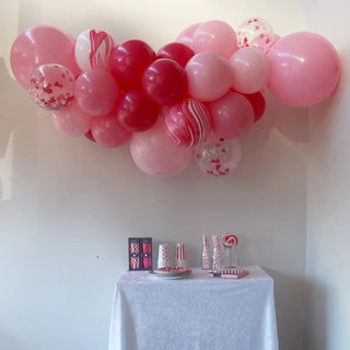 Valentines Balloon Garland | Valentines Decorations
