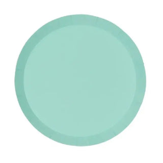 Five Star Mint Green Plates - Lunch | Gender Reveal Party Theme & Supplies