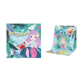 Artwrap / Mermaidbirthdaycard-paperpopupcard / Gift Card