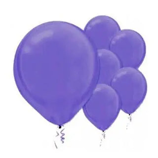 Amscan | Value Balloons Pack of 15 - Pearl New Purple