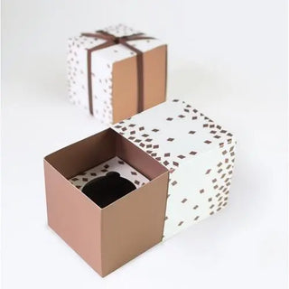 Paper Eskimo | Rose Gold Geo Cupcake Boxes | Rose Gold Party