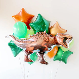 Dinosaur Designer Foil & Latex Balloon Bouquet