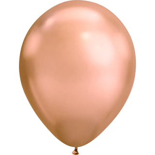 Qualatex | Chrome Balloon - Rose Gold | Rose Gold Party Theme & Supplies