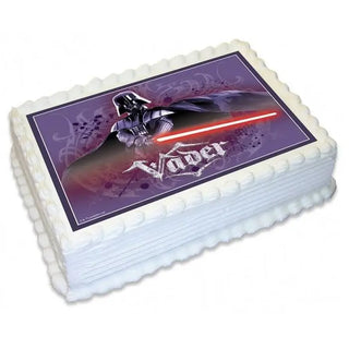 Star Wars Darth Vader Edible Cake Image - A4 Size
