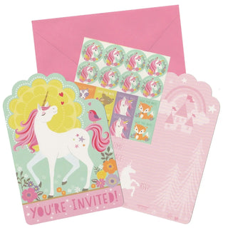 Magical Unicorn Invitations | Unicorn Party Supplies