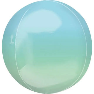 Anagram | Green Blue Ombre Orbz Balloon