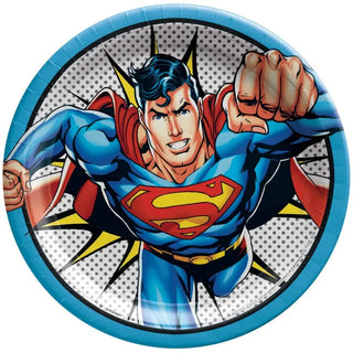 Superman Plates | Superman Party Supplies