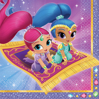 Shimmer and Shine Party | Shimmer and Shine Napkins | Lunch Napkins 