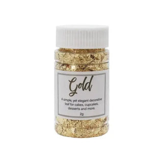 GoBake | decorating gold leaf 2g | Cake decorating supplies NZ 
