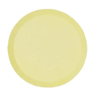Five Star Pastel Yellow Plates - Lunch | Gender Reveal Party Theme & Supplies