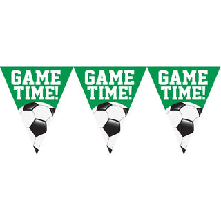 Soccer Pennant Banner | Soccer Party Supplies