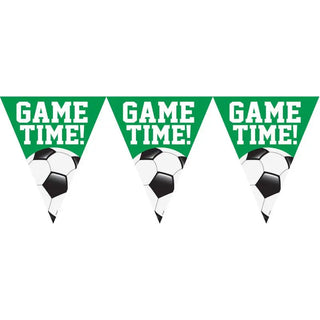 Soccer Pennant Banner | Soccer Party Supplies