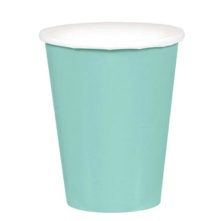Pale Blue Paper Party Cups 