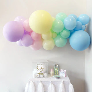 Macaron Pastel Balloon Garland | Balloon Garlands Wellington