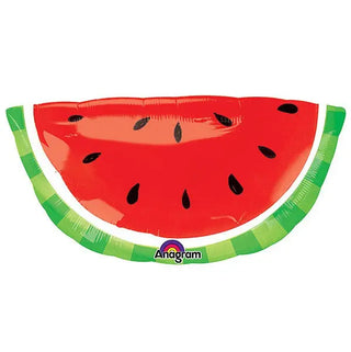 Watermelon SuperShape Foil Balloon | Watermelon Party Theme & Supplies | Anagram 