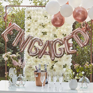 Ginger Ray | Engaged Balloon Bunting | Engagement Party Supplies NZ
