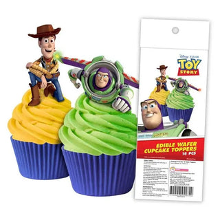 Toy Story Edible Wafer Cupcake Toppers | Toy Story Party Supplies