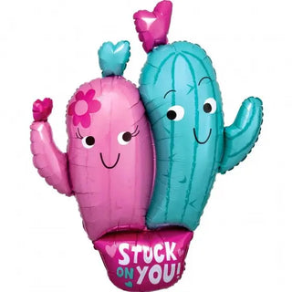 Cactus Valentines Balloon | Valentines Balloons NZ