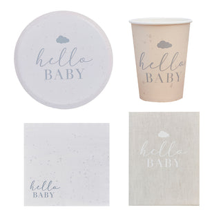 Ginger Ray Hello Baby Essentials - 33 Pc - SAVE 5%