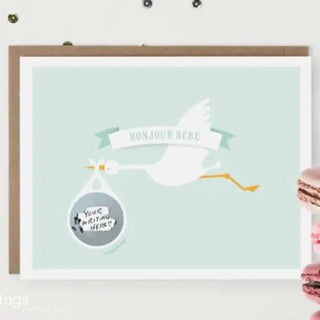 Inklings | Make Your Own Scratch Card - Stork