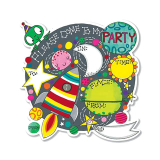 Rachel Ellen | Space Party Invitations | Space Party Supplies