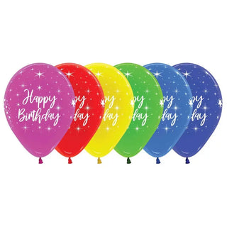 Sempertex / Happybirthdayradiantcrystalballoons-12pack / Balloons