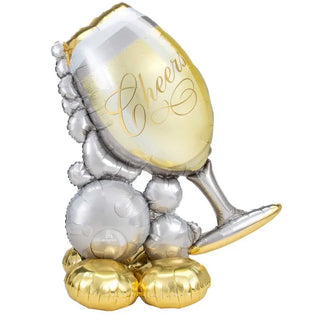 Bubbly Wine Glass AirLoonz | Anagram
