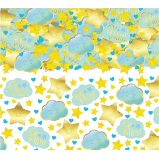 Oh Baby Boy Confetti | Boy Baby Shower Supplies NZ