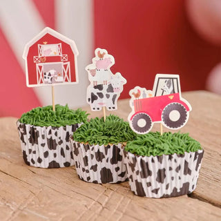 Build a Birthday | Farm Cupcake Kit Made Easy | Farm Party Supplies NZ