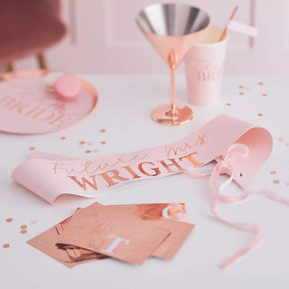 Ginger Ray Hen Party Customizable Sash | Bridal Shower Party Theme & Suplies