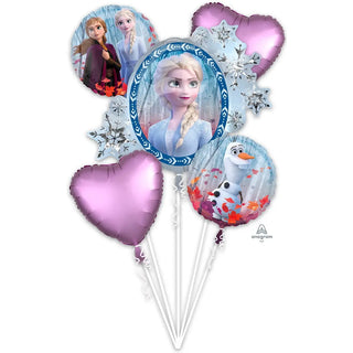 Disney | Frozen 2 Foil Balloon Bouquet | Frozen 2 Party Supplies