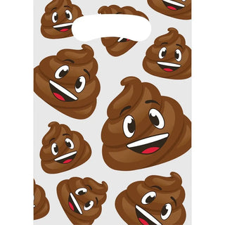 Emoji Poop Party Bags | Emoji Party Supplies