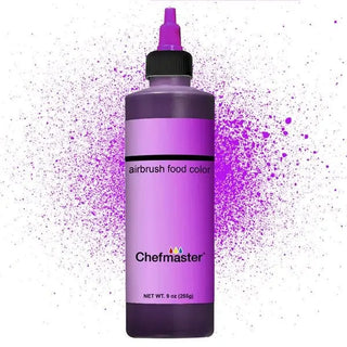 Chefmaster Airbrush Liquid 255g - Neon Bright Purple 