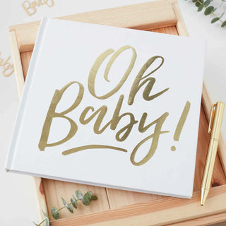 Ginger Ray Oh Baby! Guest Book | Baby Shower Party Theme & Supplies