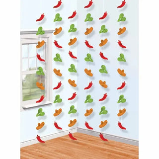 Amscan | fiesta hanging string decoration | Fiesta party supplies NZ