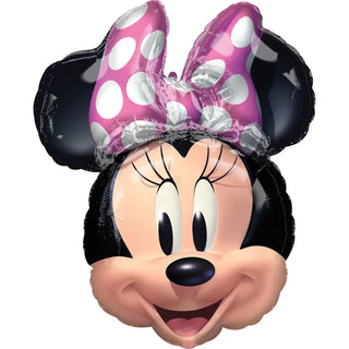 Minnie Mouse Head Balloon | Minnie Mouse Party Supplies