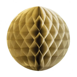 Five Star | Metallic Gold Honeycomb Ball | Gold Party Supplies