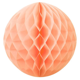 Five Star | Peach Honeycomb Ball | Peach Party Decorations