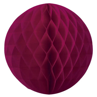Five Star | Wild Berry Honeycomb Ball | Berry Pink Party Decorations