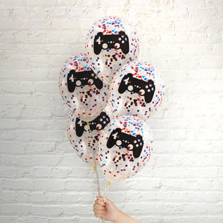 Pop Balloons | Super Mario Confetti Balloons | Gaming Party Supplies NZ
