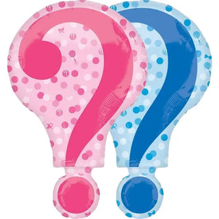 Gender Reveal Question Mark Balloon | Gender Reveal Party Supplies